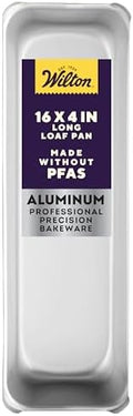 Wilton Aluminum Loaf Pan, Made Without PFAS, 16 x 4 in.