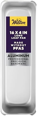 Wilton Aluminum Loaf Pan, Made Without PFAS, 16 x 4 in.