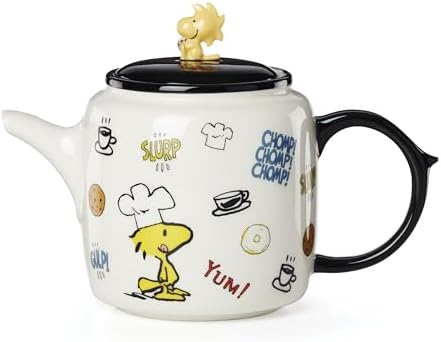 Lenox Chef Snoopy Porcelain Teapot, 40oz