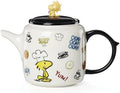 Lenox Chef Snoopy Porcelain Teapot, 40oz