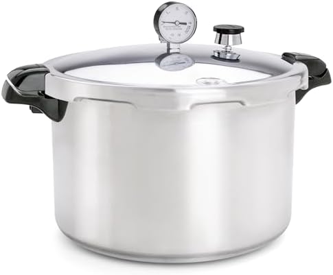 Presto 01755 16-Quart Aluminum Pressure Canner and Cooker