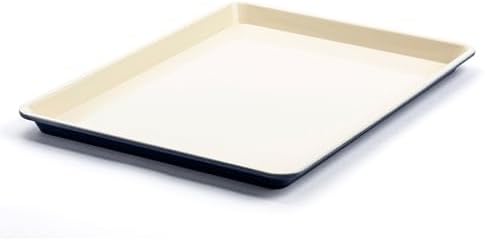 GreenLife 18” x 13” Ceramic Nonstick Half Cookie Sheet, Navy