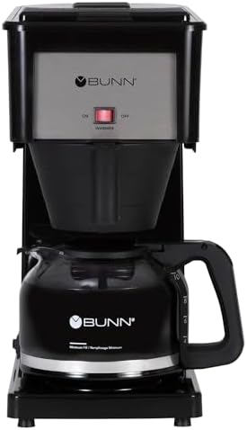 BUNN GRB Velocity Brew 10-Cup Home Coffee Brewer, Black