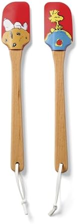 Lenox 898262 Chef Snoopy Spatulas, Set Of 2, Red