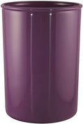 Reston Lloyd Calypso BasicsMultipurpose Cookware Storage Crock, Kitchen Countertop & Office Desk Organization, Durable & Food Safe BPA-Free Plastic, Plum