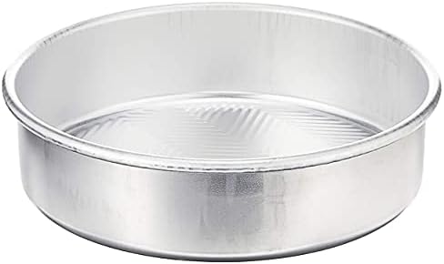 Nordic Ware Prism 9-Inch Round Cake Pan, 2-Pack, Natural