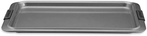 Anolon Advanced Nonstick Bakeware with Grips, Nonstick Cookie Sheet / Baking Sheet - 11 Inch x 17 Inch, Gray
