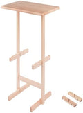 Winsome Riley Snack Table Rack in Natural Finish