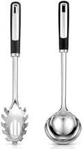 Stainless Steel Ladle and Pasta Server Set