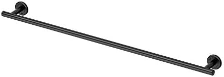 Gatco 4240AMX Latitude II 30-Inch Towel Bar, Wall Mounted Bathroom Towel Holder, Matte Black