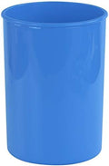 Reston Lloyd Calypso Basics Multipurpose Cookware Storage Crock, Kitchen Countertop & Office Desk Organization, Durable & Food Safe BPA-Free Plastic, Azure