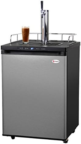 Kegco ICK30S-1 Digital Javarator Cold-Brew Coffee Dispenser - Black/Stainless Steel