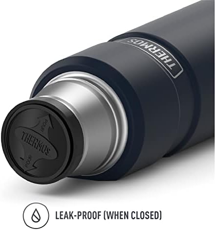 THERMOS Stainless King Vacuum-Insulated Compact Bottle, 16 Ounce, Midnight Blue