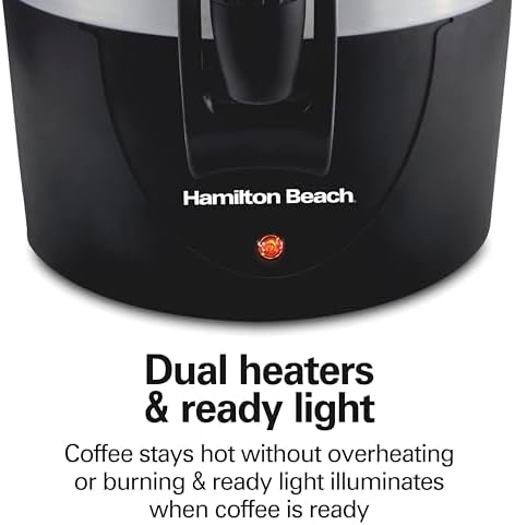 Hamilton Beach 45 Cup Fast Brew Coffee Urn and Hot Beverage Dispenser