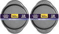 Wilton Advance Select Premium Non-Stick 9-Inch Round Cake Pan, Steel, Silver (Pack of 2)