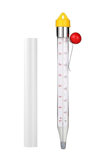 LABO Candy Thermometer, Analog Glass Thermometer by Unknown