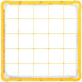Carlisle FoodService Products OptiClean 25 Compartment Divided Glass Rack Extender for Commercial Dishwashers – Height Extender for Stemware, 3.54" x 3.54" Compartments, Yellow, (Pack of 6)
