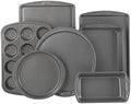 GoodCook Everyday 7-Piece Non-Stick Bakeware Set – 2 Cookie Sheet Pans, Round Cake Pan, Loaf Pan, Pizza Pan, Bake & Roast Pan, 12-Cup Muffin Pan - Baking Supplies, Baking Pans Set