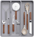 Lifewit Utensil Organizer for Kitchen Drawer, Expandable Cooking Tray