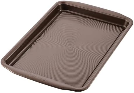 Circulon Nonstick Bakeware, Nonstick Cookie Sheet / Baking Sheet - 10 Inch x 15 Inch, Chocolate Brown