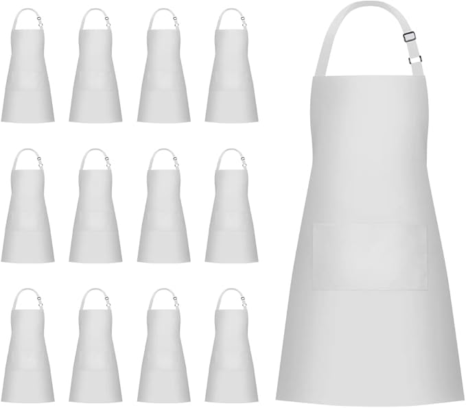 Jubatus 12 Pack Bib Aprons by Jubatus