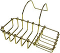 Kingston CC2162 Clawfoot Tub Rim Soap & Sponge Holder, Polished Brass