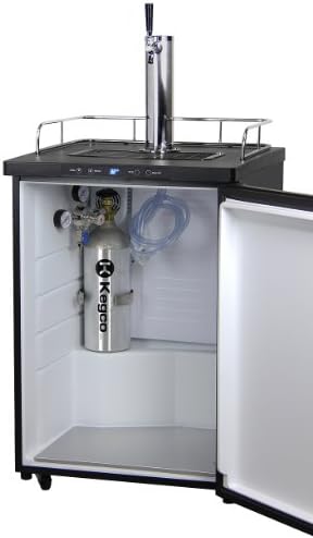 Kegco ICK30S-1 Digital Javarator Cold-Brew Coffee Dispenser - Black/Stainless Steel