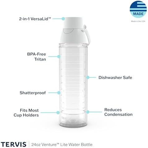 Tervis Venture® Lite 24oz Bottle | UCF Knights - Primary Logo