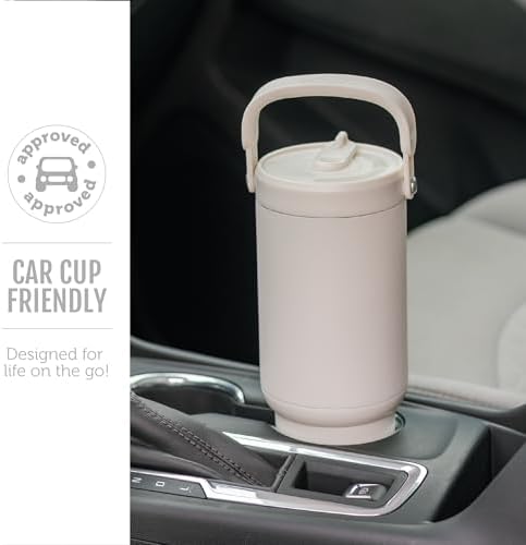 Ello Oasis Go+ 32oz Insulated Stainless Steel Tumbler with Straw, Mineral