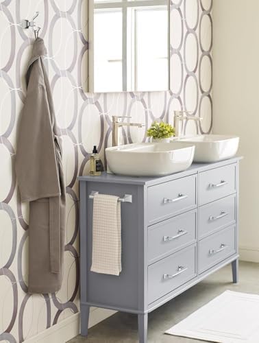 Amerock Mulholland 9" Chrome Towel Bar