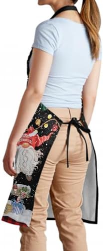 Giwawa Apron Unisex Resistant 33 x 28 inches with 2 Pockets Cooking Kitchen Aprons Suitable for BBQ Grill Drawing Haircut