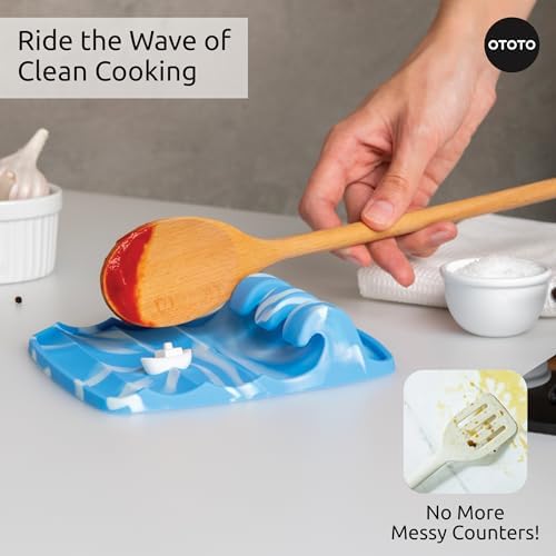 OTOTO Funny Spoon Holder - Spoon Rest for Stove Top - Cooking Gadgets, Gifts, Cute Kitchen Accessories, Funny Gifts, Random Stuff