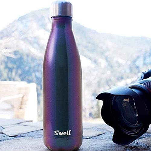 S’well Stainless Steel 17oz Water Bottle, Supernova Design, Triple-Layer Vacuum Insulation Keeps Drinks Cold 36 Hours and Hot 18 Hours, BPA Free