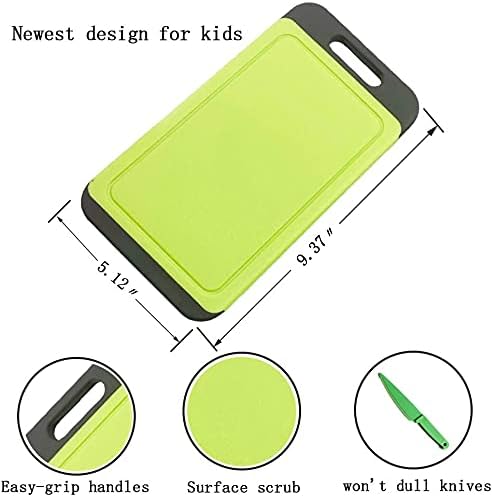 Mini Kitchen Cutting Board Mats, BPA Free, Dishwasher Safe, Juice Grooves - Image 4