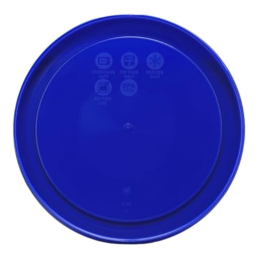 Pyrex Light Blue 4 Cup Round Storage Cover #7201-PC - Image 3