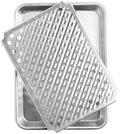Nordic Ware Naturals Quarter Sheet with Multi-Purpose Oven and Cooling Rack