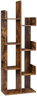 VASAGLE 8-Tier Bookcase, Open Storage, 19.7 x 9.8 x 55.1 Inches