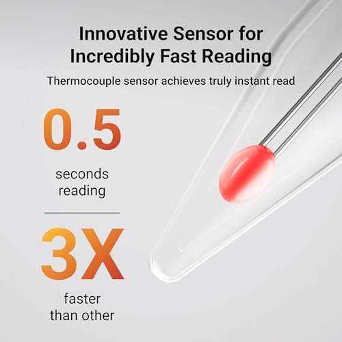 ThermoMaven 0.5 Sec Professional Meat Thermometer Digital, ±0.5°F Accuracy