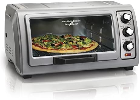 Hamilton Beach Easy Reach 6 Slice Countertop Toaster Oven