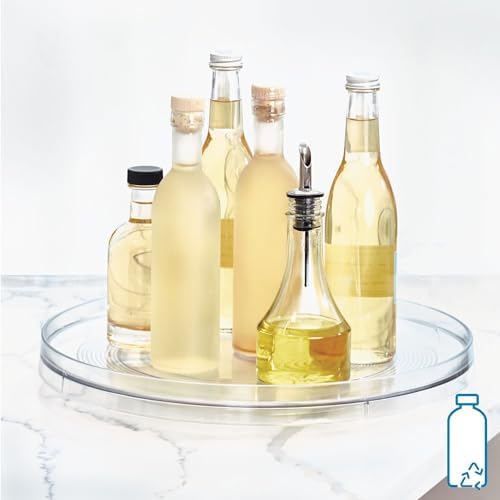 iDesign 14.5-Inch Lazy Susan Organizer, Clear