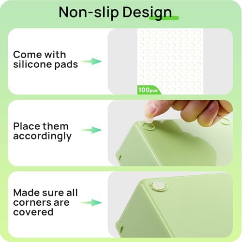Vtopmart 25 Pack Plastic Drawer Organizers with Anti-slip Rubber Pads