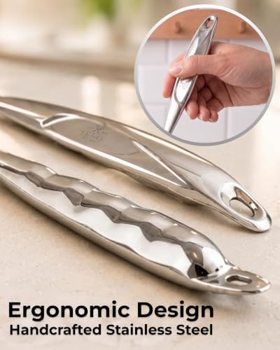 Zulay Kitchen Stainless Steel Pasta Spoon