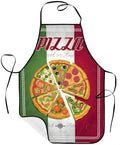 Sigouyinei Waterproof Kitchen Apron For Women Men Soft Bib Work With Pocket