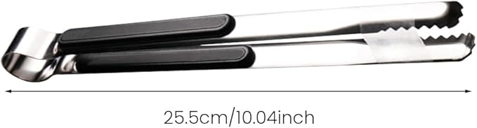 4pcs Stainless Steel Kitchen Tongs, Serving Tongs - Image 2