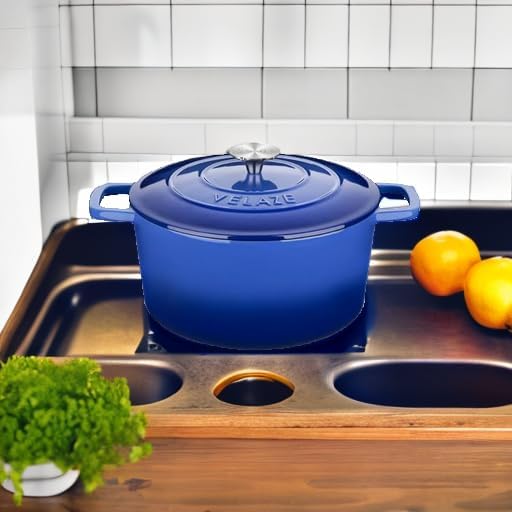 Velaze 6 QT Enameled Dutch Oven Pot - Image 5