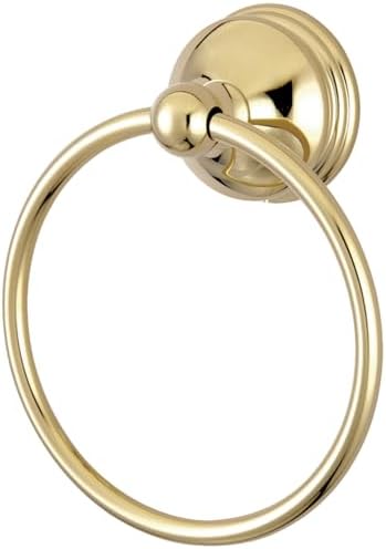 Kingston Brass BA1164PB Vintage Towel-Ring, 6-Inch, Polished Brass