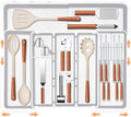 Homecor Kitchen Drawer Organizer Large Expandable Utensil Organizer