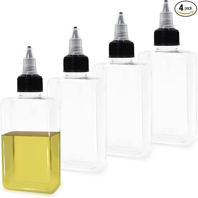 LELE LIFE 4Pcs Small Oil Dispenser Bottle by LELE+LIFE