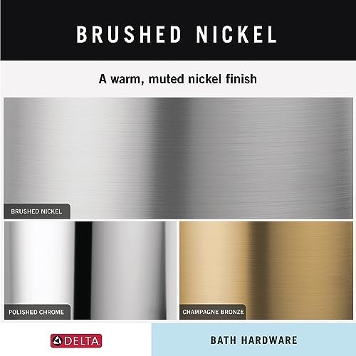 Delta Faucet McLaren (1-Pack) 24" Bathroom Towel Rack/Bar, SpotShield Brushed Nickel, Wall Mounted MCL24-BN