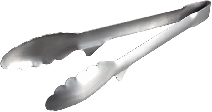 Shimomura Planning Tongs, Total Length 9.4 inches, Made in Japan, Dishwasher by %E4%B8%8B%E6%9D%91%E4%BC%81%E8%B2%A9